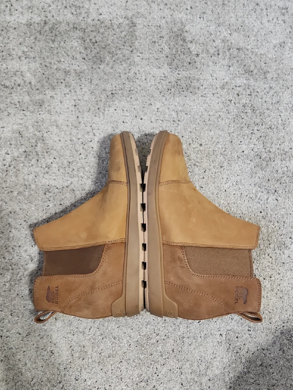 Sorel Evie II Chelsea Boot in Taffy Brown Size 10